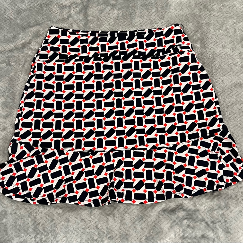 Tail Navy and Red Patterned Leggings